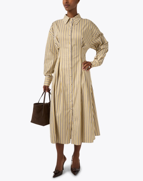 Petite Penne Brown Suede Tote Bag