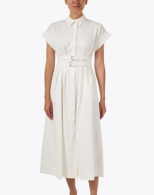 Samantha Ivory Shirt Dress