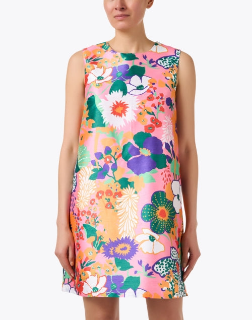 Lilly Pink Multi Floral Shift Dress