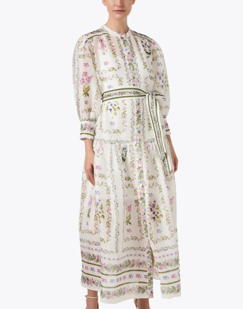 Blake Ivory Print Dress