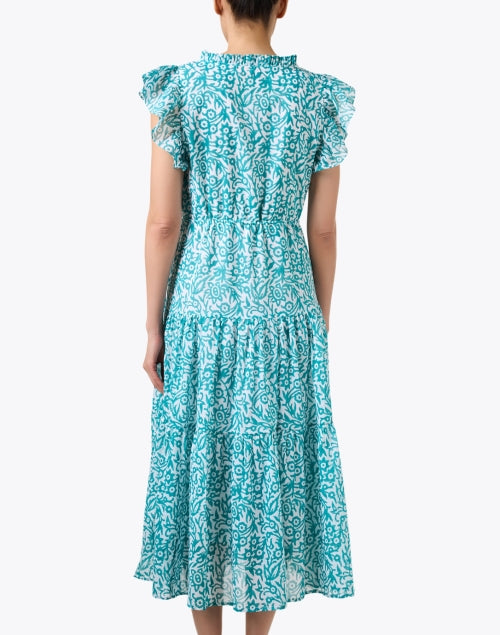 Cyprus Green Floral Print Dress