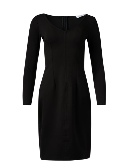 Maggie Black Ponte Dress
