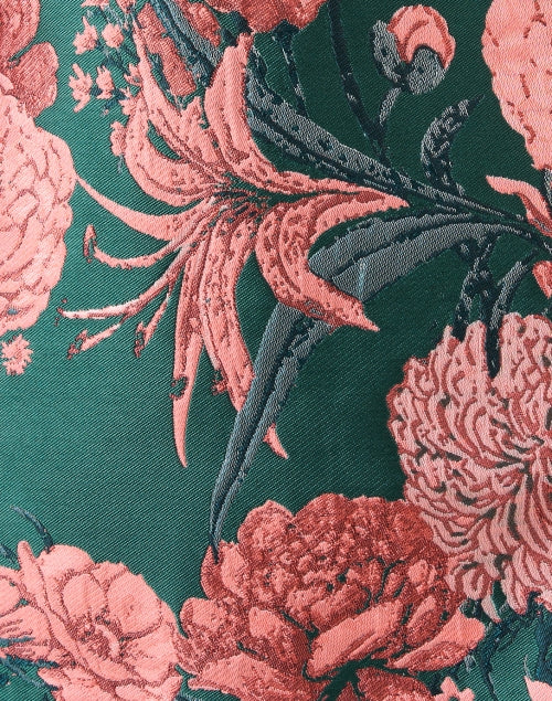 Kennedy Green and Blush Jacquard Jacket