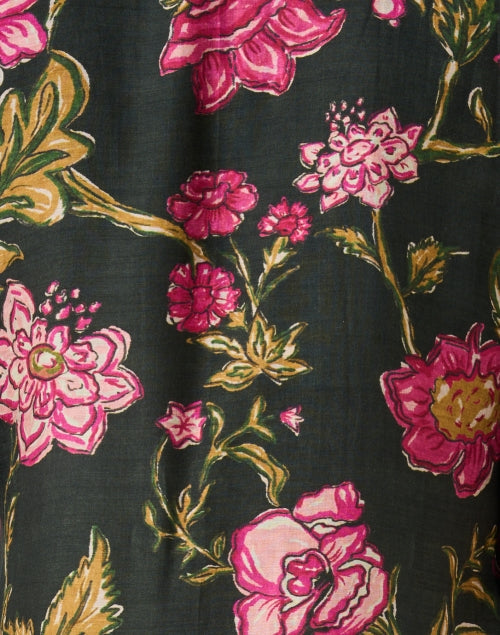 Bennett Pink and Green Floral Tunic Dress