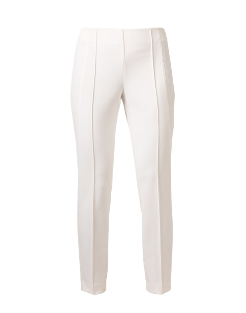 Gramercy White Stretch Pintuck Pant