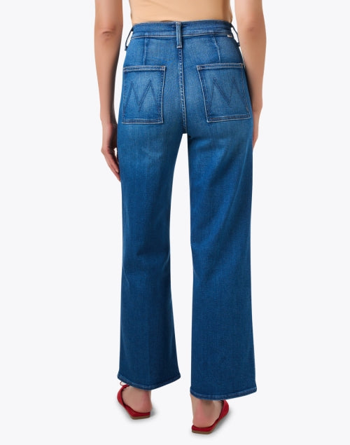 The Stitch Up Maven Dark Wash Wide Leg Jean