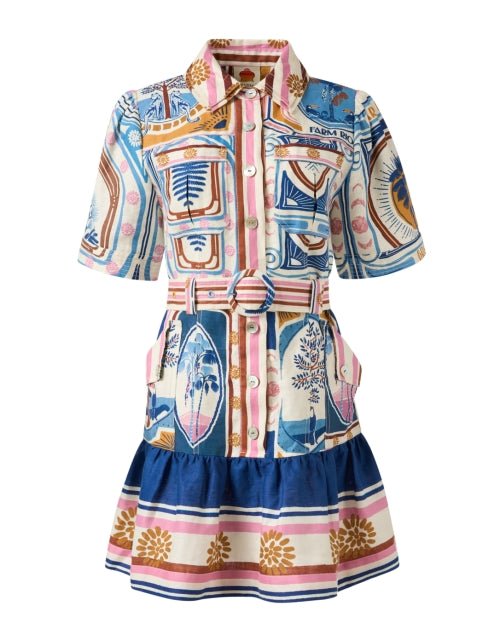 Cerrado Stamp Print Dress