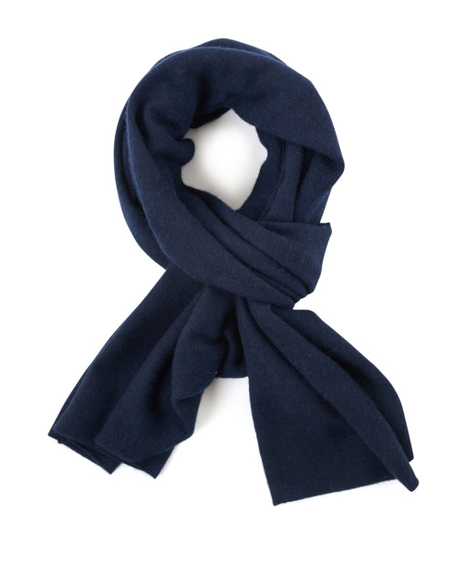 Midnight Blue Cashmere Ruana