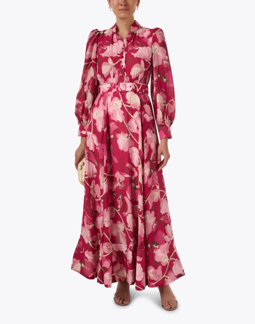 Amour Red Print Dress