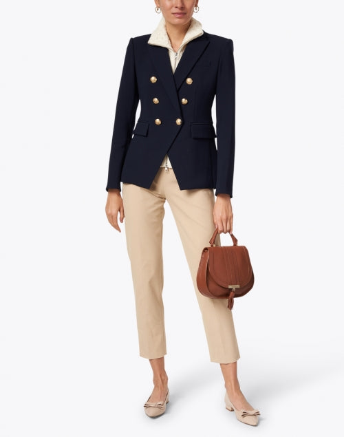 Upstate Essential Ivory Cable Knit Dickey