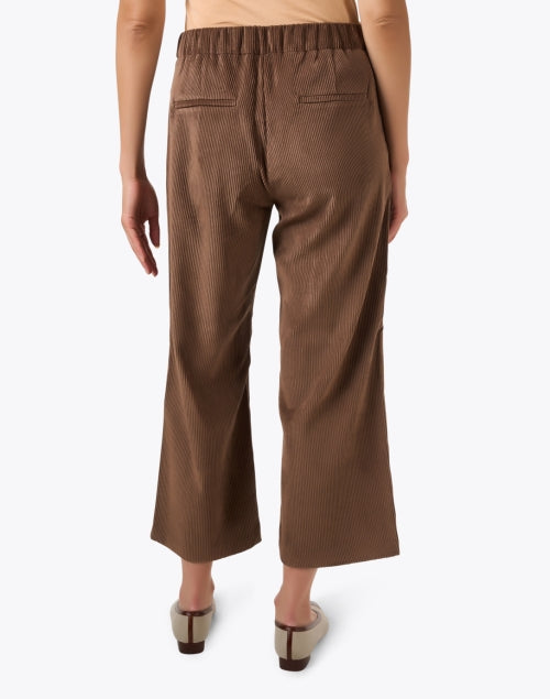 Chiara Brown Wide Leg Corduroy Pant