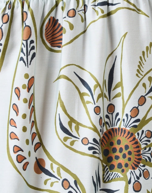 Anouk Blue Print Blouse