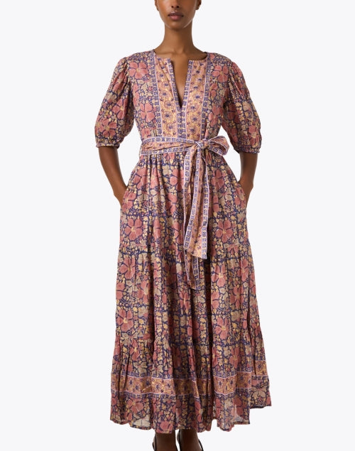 Matera Multi Print Cotton Dress