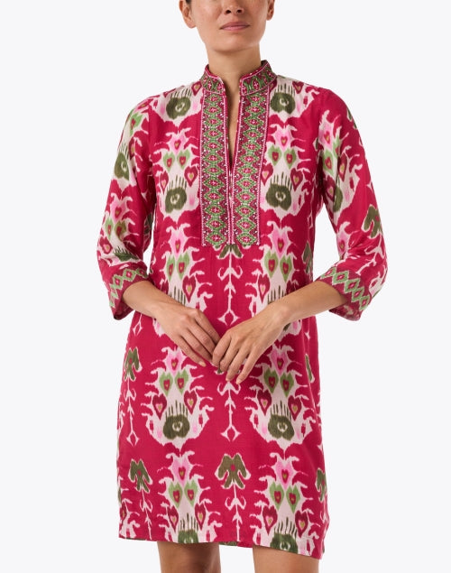 Bennett Pink Ikat Tunic Dress