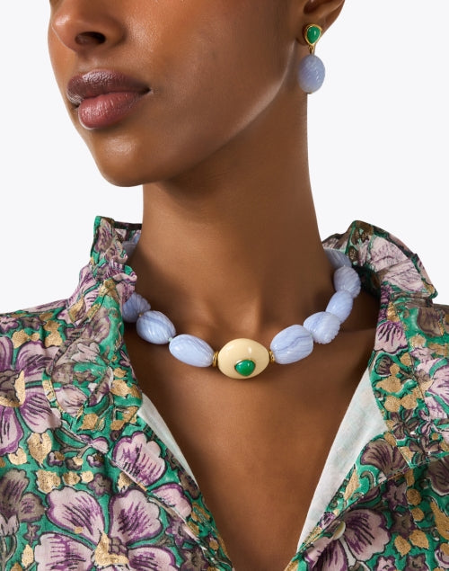 Andalusia Blue Stone Necklace