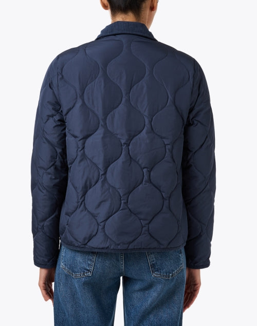 Juliana Navy Quilted Jacket