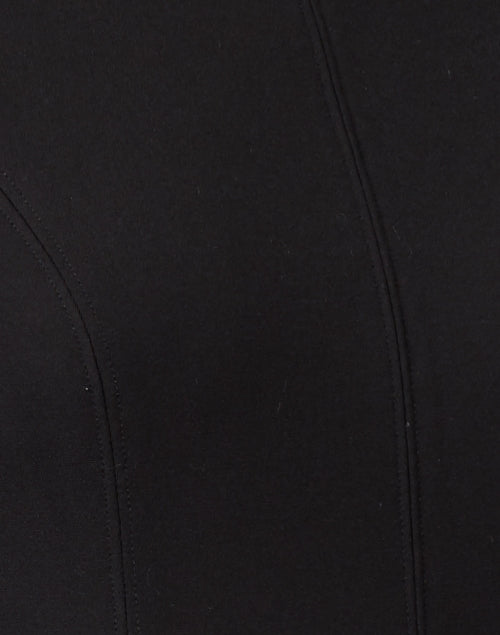 Hoda Black Stretch Knit Dress