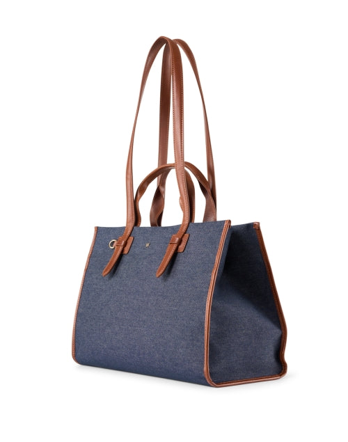 Gianna Denim Tote Bag