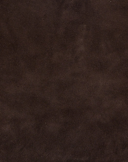 Harlow Dark Brown Suede Shoulder Bag