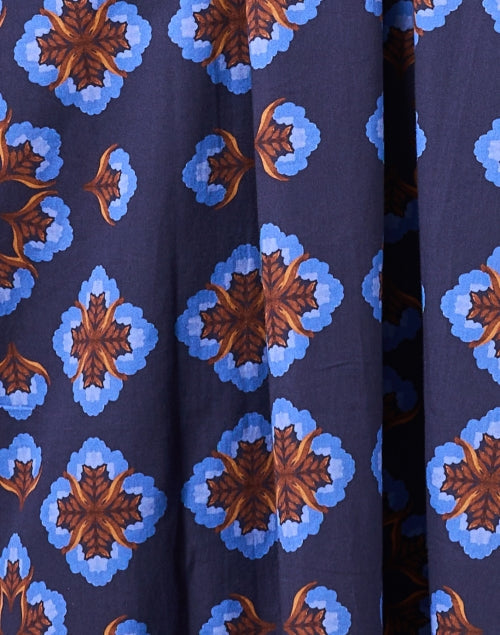 Mandi Indigo Print Dress