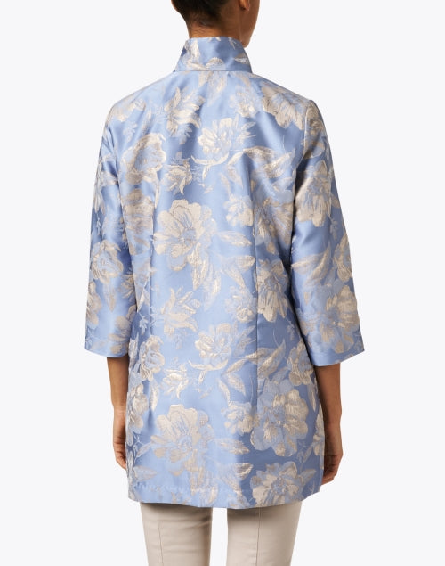 Rita Periwinkle Blue Floral Jacket
