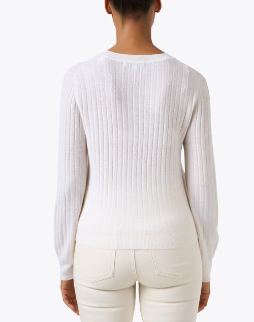 Cheval Ivory Merino Wool Sweater