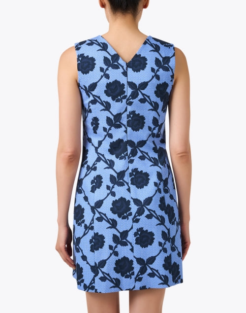 Russell Blue Floral Print Dress