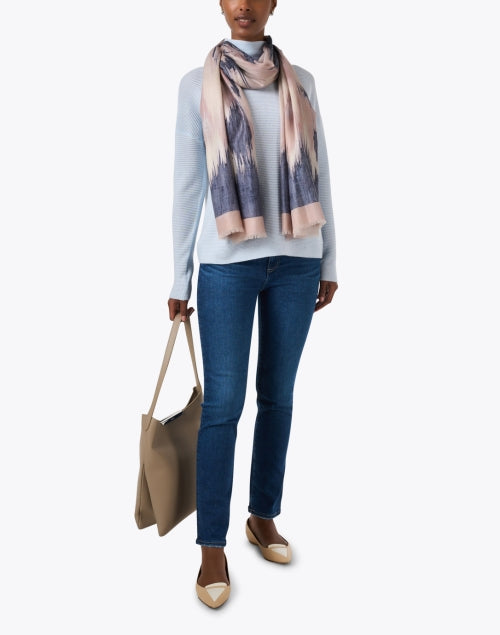 Multi Ikat Print Scarf