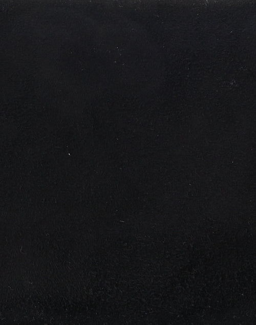Posie Black Suede Clutch