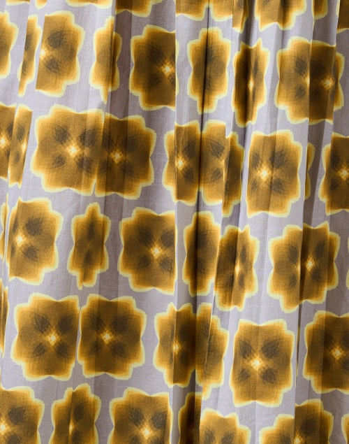 Multi Geo Print Cotton Dress