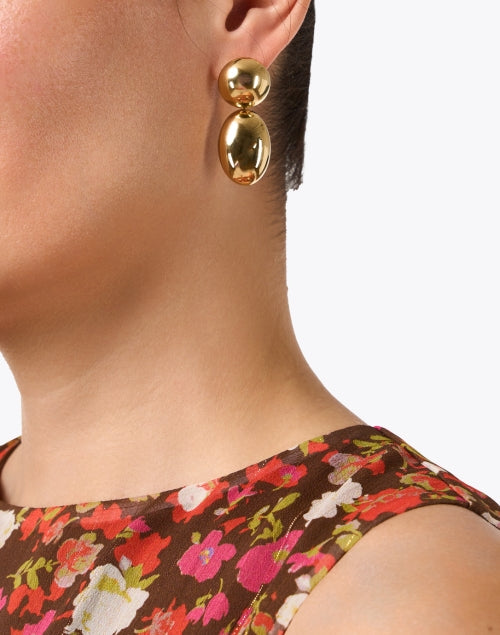 Klara Gold Drop Earrings