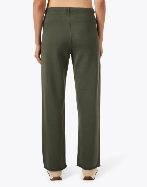 Catherine Caper Green Long Sweatpant