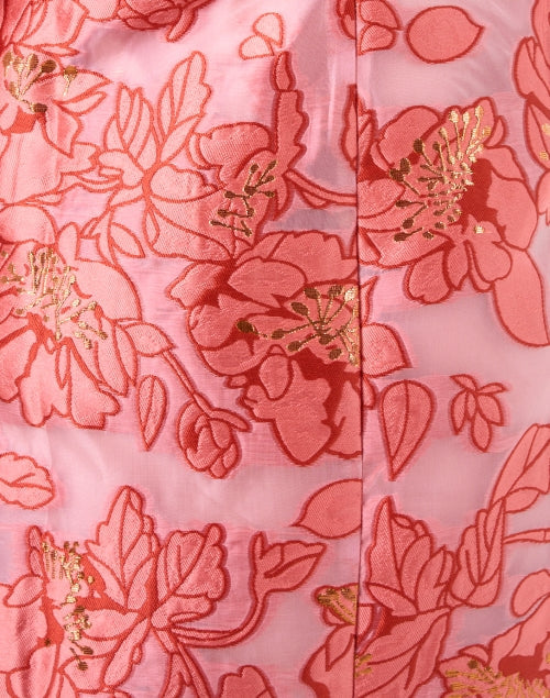 Bronwyn Pink Floral Organza Dress