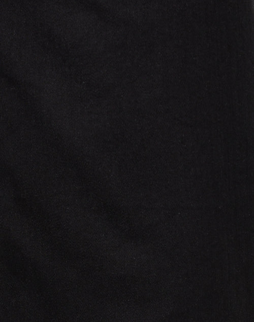 Black Stretch Wide Leg Jean