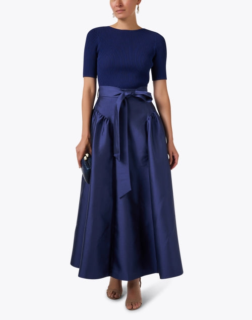 Raquel Navy Dress