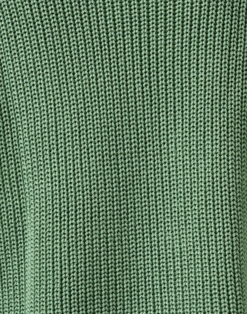 Montecito Green Cotton Sweater