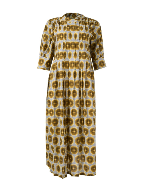 Multi Geo Print Cotton Dress