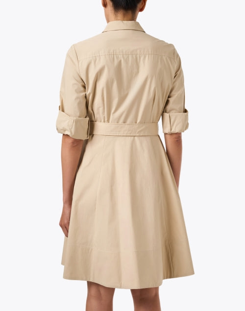 Short Lane Tan Shirt Dress