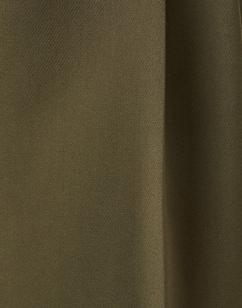 Petra Khaki Green Wide Leg Trouser
