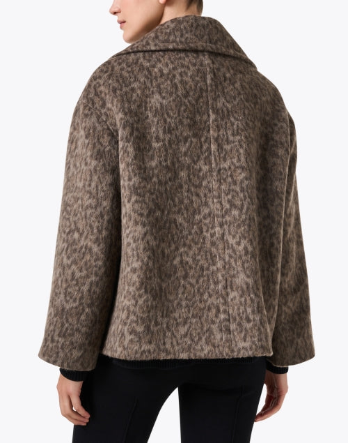 Brown Leopard Jacket