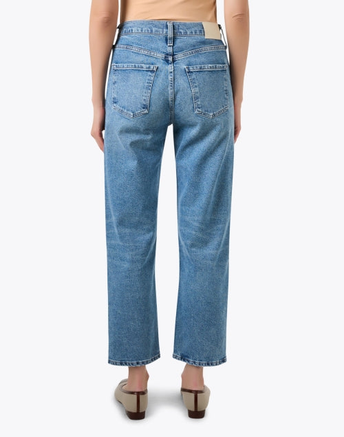 Delfina Blue Straight Leg Jean