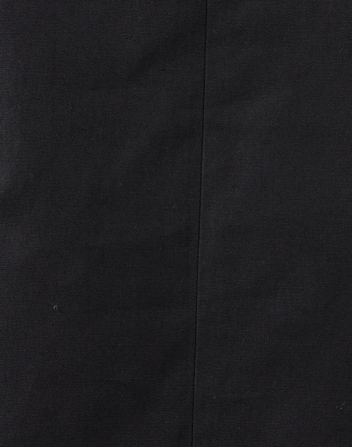 Racer Black Cotton Dress