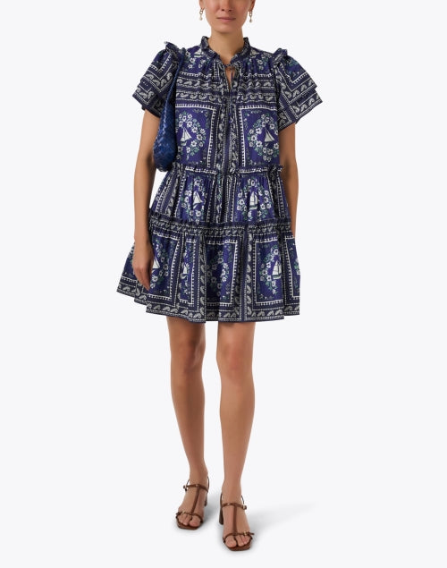 Merritt Multi Print Cotton Dress