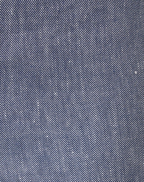 Aubrie Blue Chambray Linen Pant