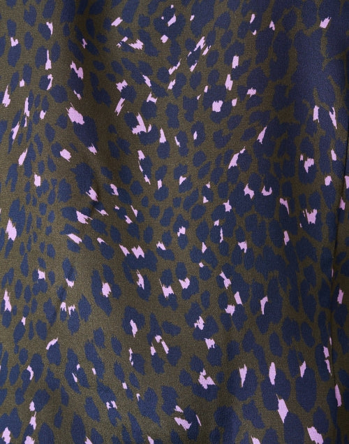 Sonya Multi Animal Print Silk Top