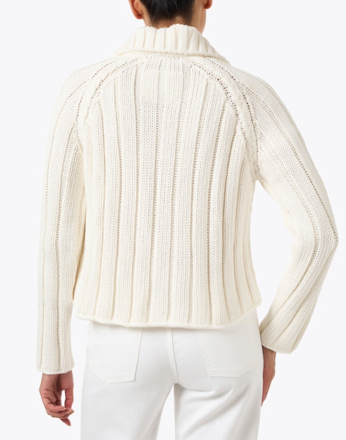 Ivory Cotton Cardigan