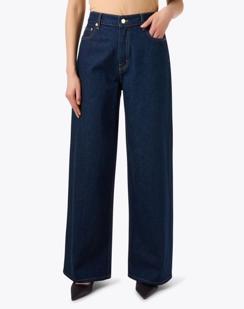 Indigo Wide Leg Jean
