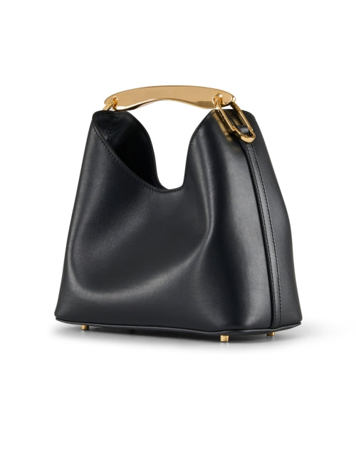 Boomerang Black Leather Bag