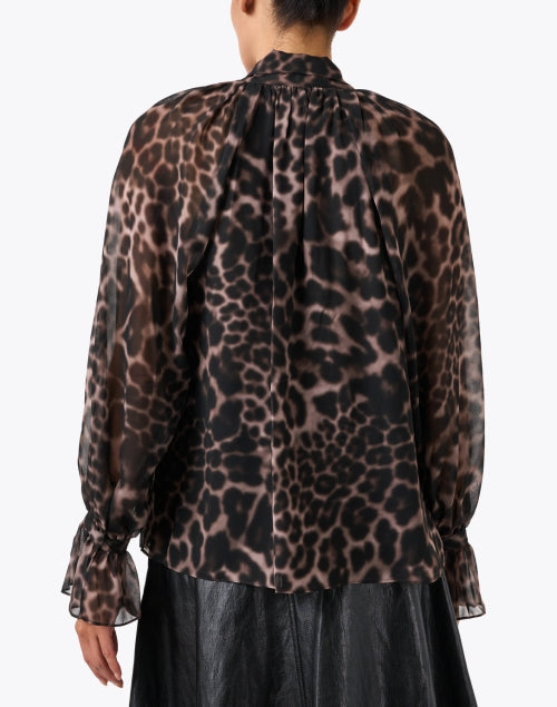 Davi Animal Print Blouse