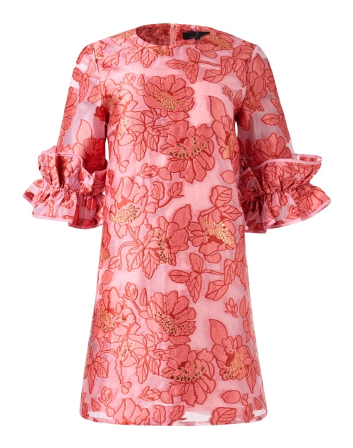 Bronwyn Pink Floral Organza Dress